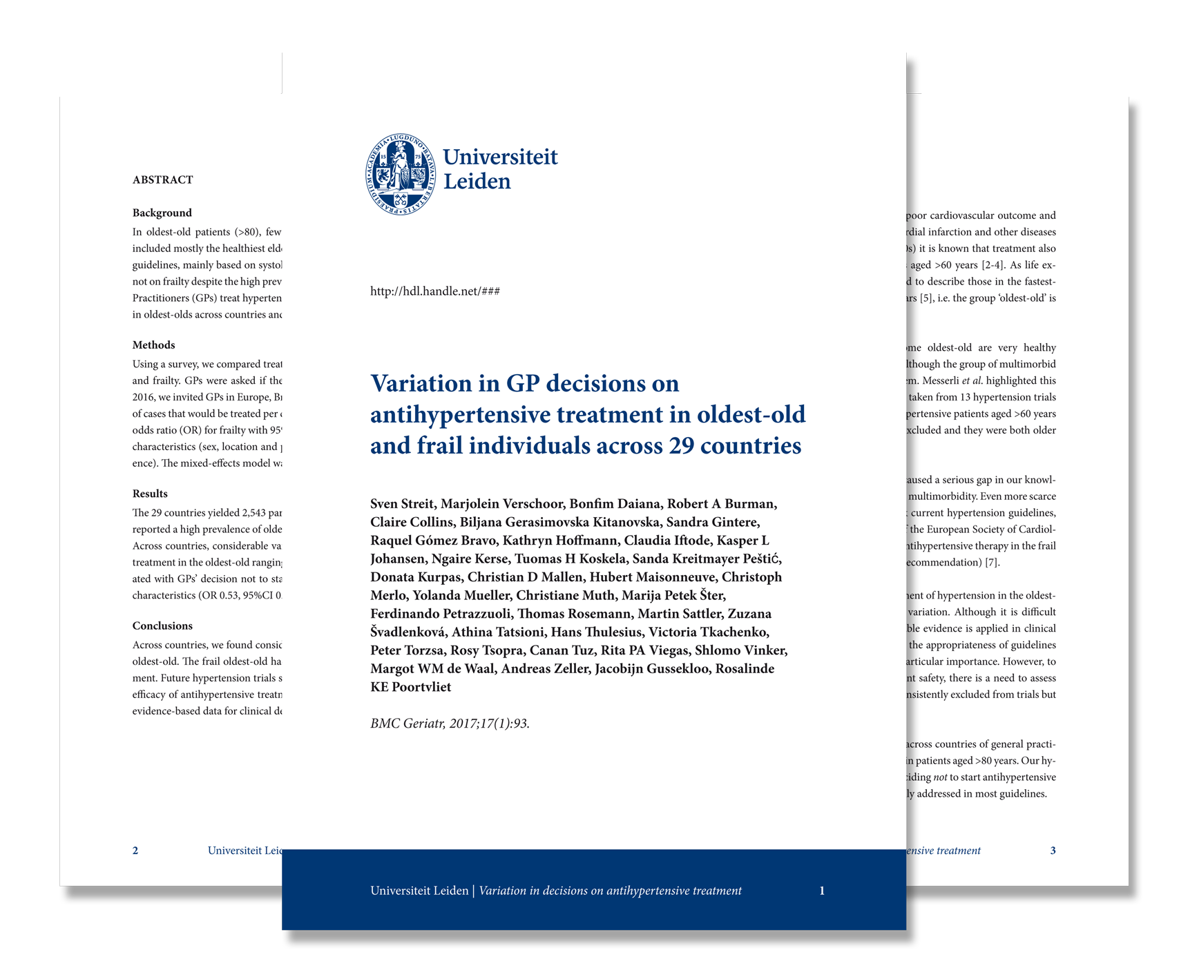 Artikelen in Universiteit Leiden stijl